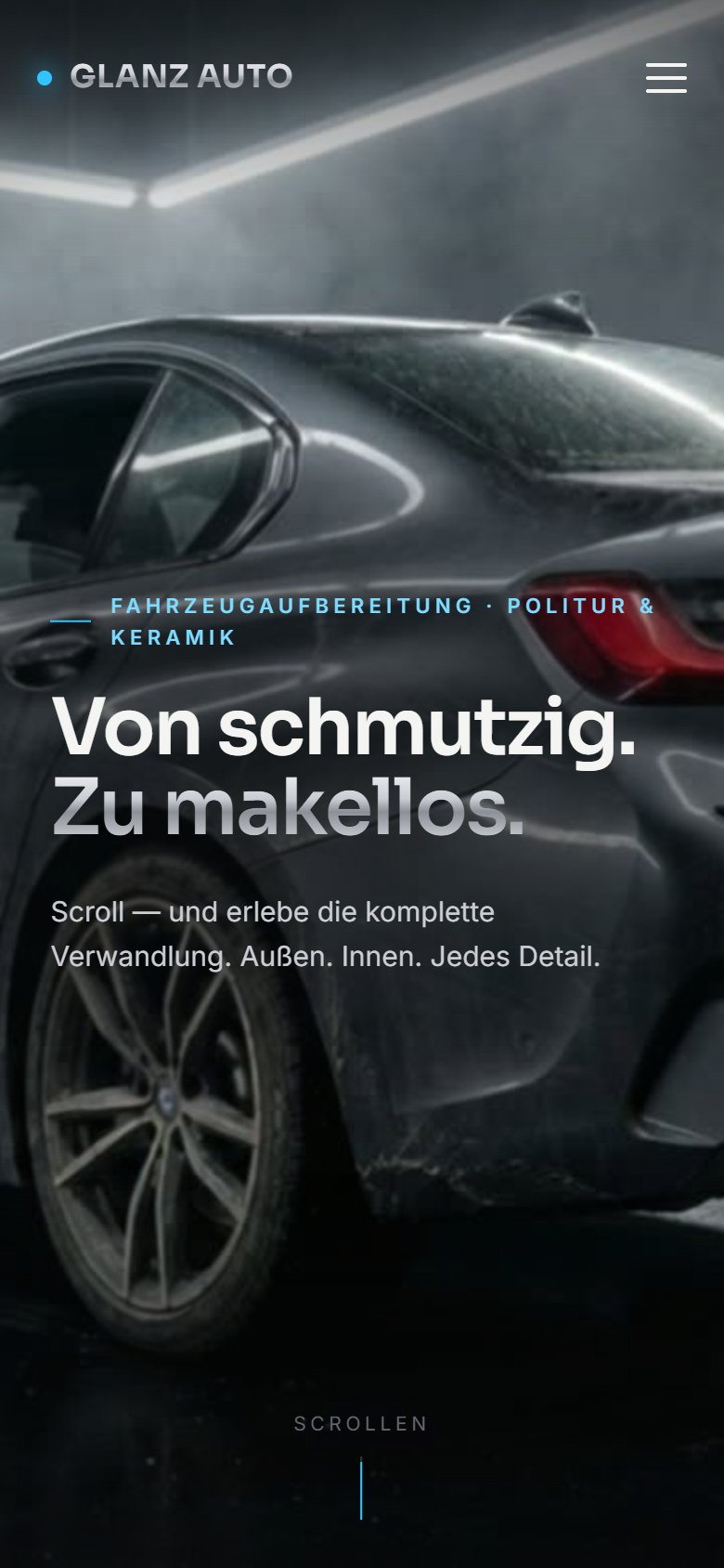Glanz Auto mobil
