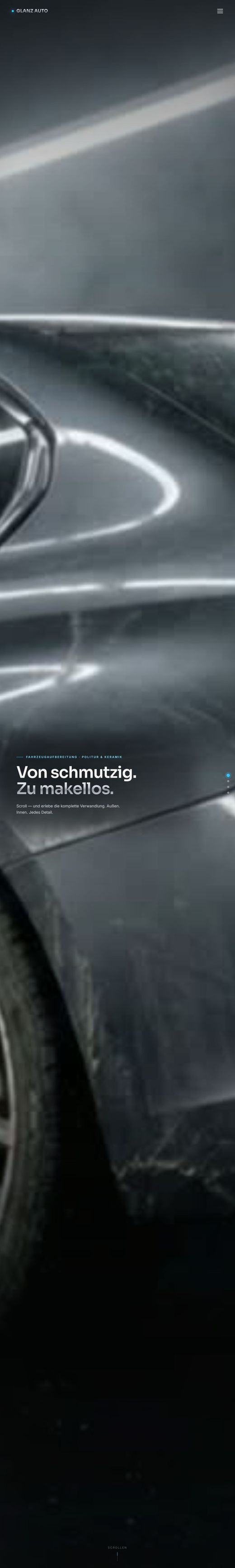 Glanz Auto Website