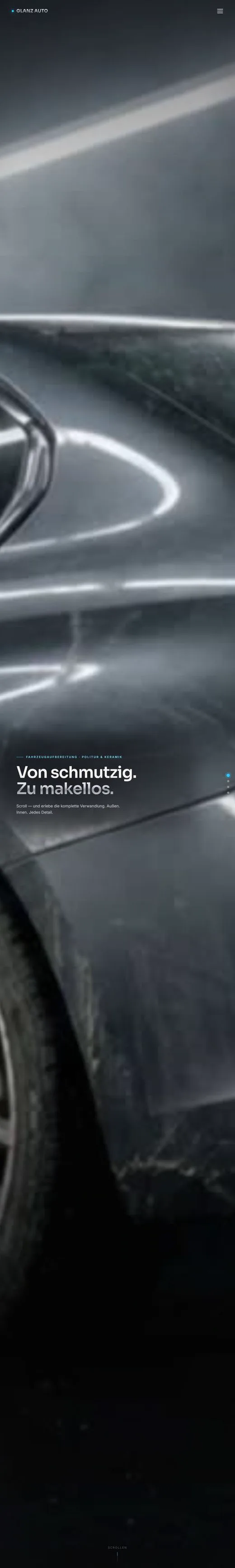 Glanz Auto Website